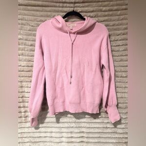 Philosophy Pink Pullover Hoodie with Drawstring
